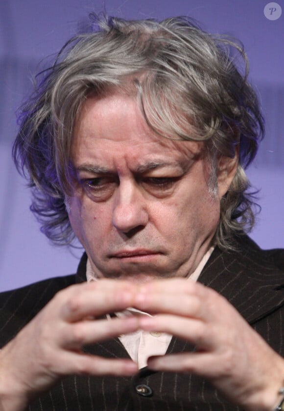 Sir Bob Geldof à Londres le 9 mars 2009.