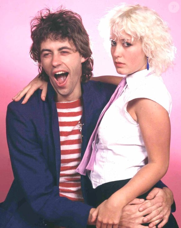 Paula Yates & Bob Geldof en couple.