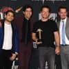 Jerry Ferrara, Adrian Grenier, Mark Wahlberg, Kevin Dillon lors des MTV Movie Award 2014 au Nokia Theatre à Los Angeles, le 13 avril 2014.