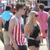 Ava Sambora (fille d'Heather Locklear) assiste au Festival de Coachella, le 13 avril 2014. 