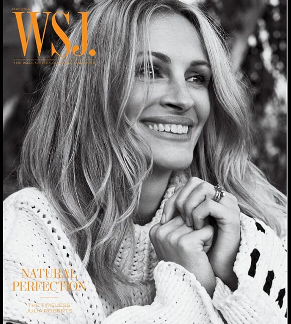 Julia Roberts en couverture du magazine WSJ du mois de mai 2014