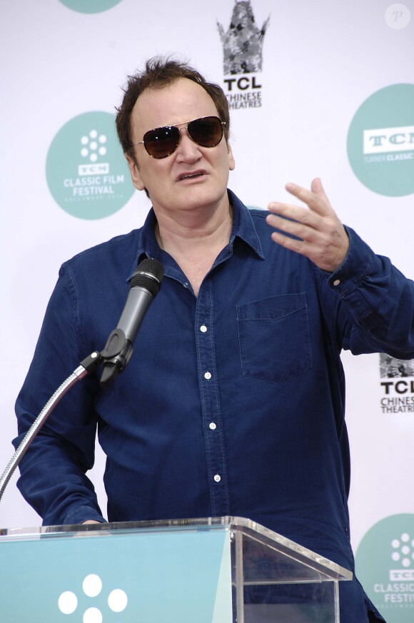 Quentin Tarantino lors de l'hommage à Jerry Lewis à Hollywood le 12 avril 2014