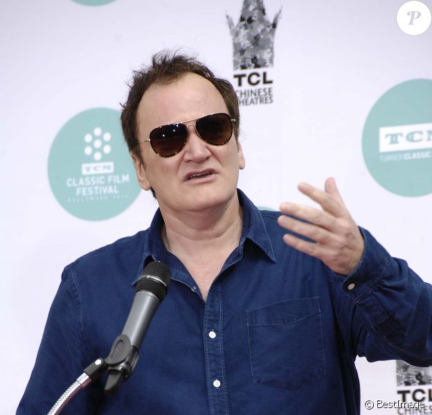 Quentin Tarantino lors de l'hommage &agrave; Jerry Lewis &agrave; Hollywood le 12 avril 2014