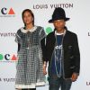 Helen Lasichanh et Pharrell Williams au gala du MOCA à Los Angeles, le 29 mars 2014.