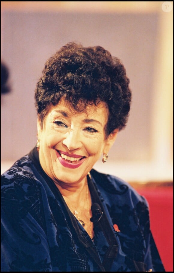 Micheline Dax lors de l'émission Vivement dimanche en 1998