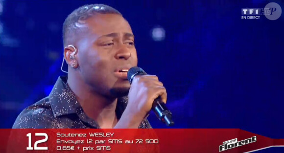 Wesley (The Voice 3, émission diffusée le samedi 26 avril 2014 sur TF1.)