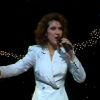 Céline Dion, lors du concours de l'Eurovision, le 30 avril 1988.