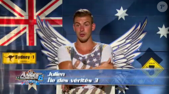 Julien dans Les Anges de la télé-réalité 6, sur NRJ 12 le jeudi 1er mai 2014