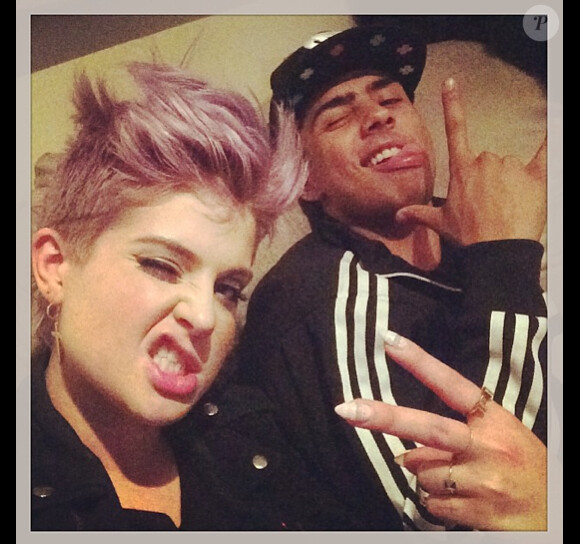 Kelly Osbourne s'est rasée la tête, le 2 mai 2014.