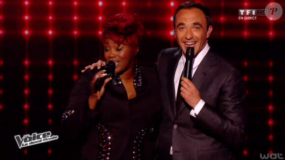(The Voice 3, demi-finale - diffusée le samedi 3 mai 2014.)