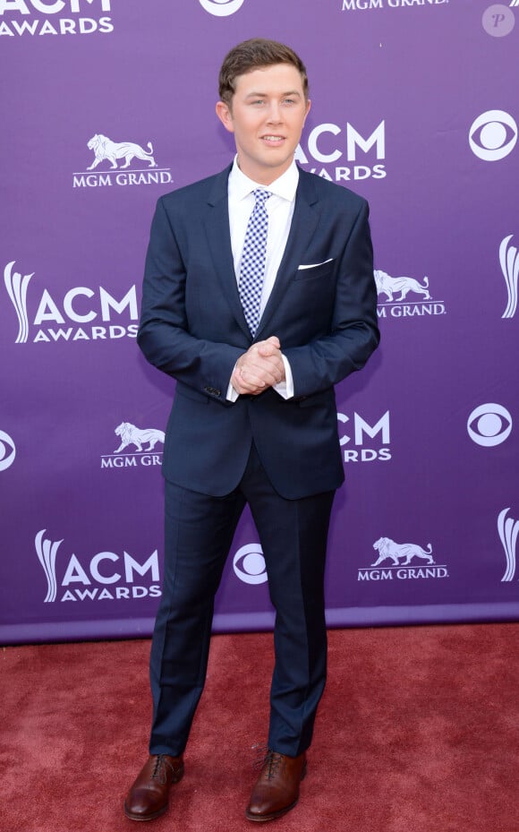 Scotty McCreery lors de la 48me soirée anuelle "Academy Of Country Music Awards" à Las Vegas, le 7 avril 2013. 