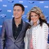 Scotty McCreery et Lauren Alaina lors de la finale d'"American Idol" saison 10 au Nokia Theatre de Los Angeles, le 25 mai 2011.