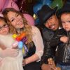 Mariah Carey et son mari Nick Cannon ont fêté les 3 ans de leurs jumeaux Monroe et Moroccan, le 30 avril 2014.