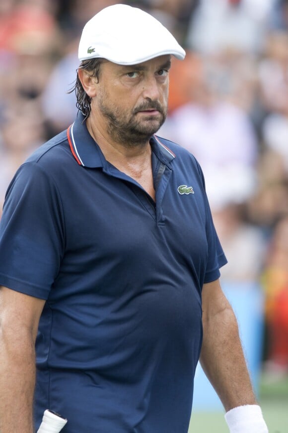 Henri Leconte lors du tournoi de tennis Optima Open 2013 à Knokke en Belgique le 17 août 2013