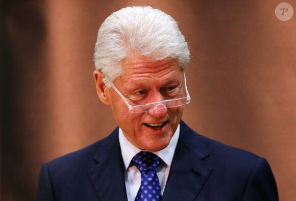 Le président Bill Clinton à Belfast, le 5 mars 2014.