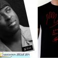 T-Shirt caritatif dédicacé par Wesley de The Voice 3, au profit des actions de l'association Zégué Zen