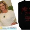 T-Shirt caritatif dédicacé par Jeane Manson, au profit des actions de l'association Zégué Zen