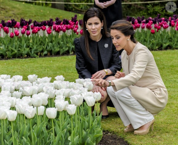 La princesse Marie de Danemark a découvert et baptisé le 7 mai 2014 une fleur à son nom dans le parc du château de Gavno : la tulipe Princesse Marie, une variété simple tardive de 45 cm, blanche à liseré cerise sur le bord.