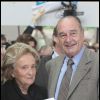 Jacques et Bernadette Chirac à la Foire du Livre, le 7 novembre 2009.