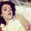 Lily Allen a été hospitalisée après son apparition sur l'émission Alan Carr Chatty Man, le 8 mai 2014.