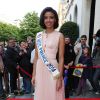 Miss France 2014 Flora Coquerel - Soirée "Global Gift Gala 2014 " à l'hôtel Four Seasons George V à Paris le 12 mai 2014.