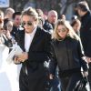 Mary-Kate et Ashley Olsen au défilé Louis Vuitton à Paris. Le 5 mars 2014.