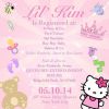 Lil' Kim dévoile les marques des cadeaux de sa baby-shower, qui a eu lieu à New York le samedi 10 mai.