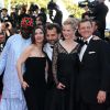 Moussa Touré, Géraldine Pailhas, Pablo Trapero, Maria Bonnevie et Peter Becker (Jury Un Certain Regard)  lors du Festival de Cannes le 15 mai 2014