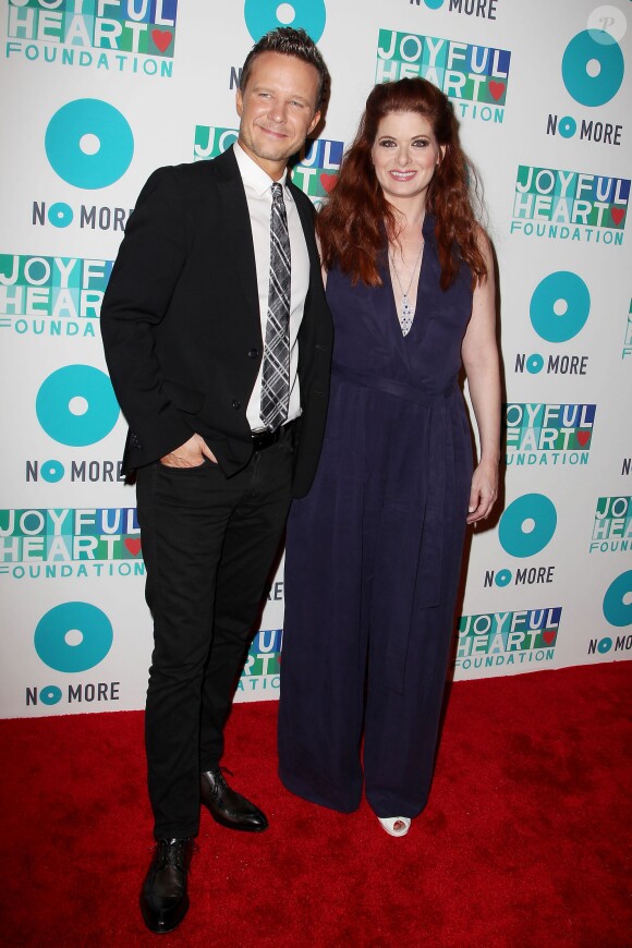 Will Chase et Debra Messing à New York, le 9 mai 2013.