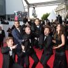 Philippe Lacheau, Tarek Boudali, Julien Arruti, Enzo Tomasini, Nicolas Benamou et Alice David - Montée des marches du film "Dragon 2" lors du 67e Festival du film de Cannes le 16 mai 2014