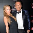  Paris Hilton et son ami Jean-Roch au VIP Room de Cannes, le jeudi 15 mai 2014. 