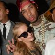 Paris Hilton et le rappeur américain Tyga au VIP Room de Cannes, le vendredi 16 mai 2014.