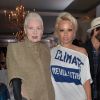 Vivienne Westwood et Pamela Anderson - Soirée Vanity Fair Armani à l'Eden Roc au cap d'Antibes le 17 mai 2014