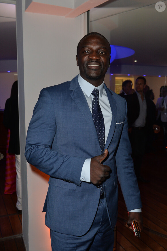 Akon - Soirée Vanity Fair Armani à l'Eden Roc au cap d'Antibes le 17 mai 2014