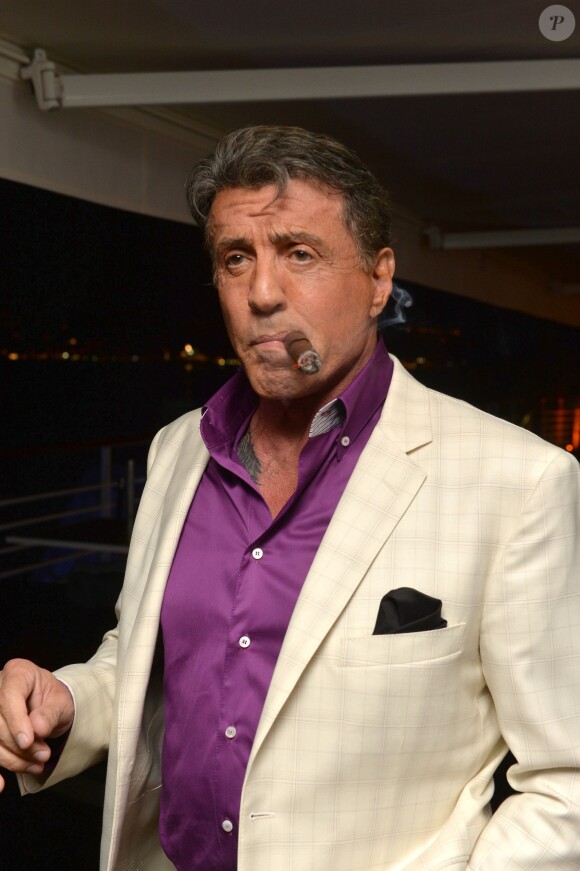 Sylvester Stallone - Soirée Vanity Fair Armani à l'Eden Roc au cap d'Antibes le 17 mai 2014