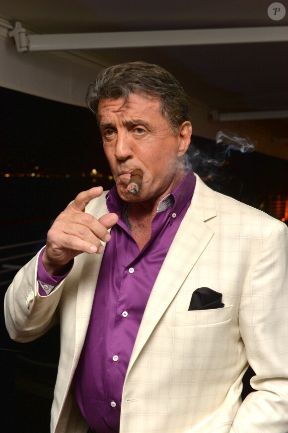 Sylvester Stallone - Soirée Vanity Fair Armani à l'Eden Roc au cap d'Antibes le 17 mai 2014