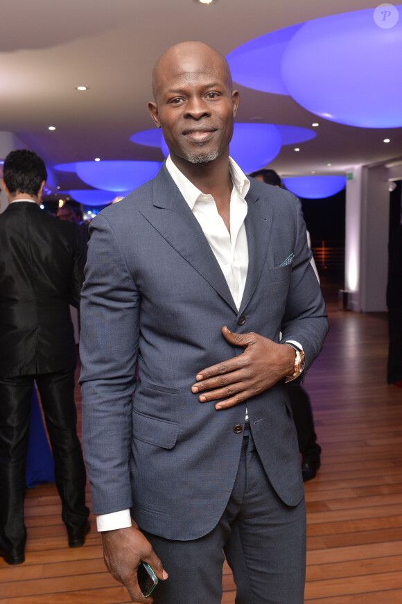 Djimon Hounsou - Soirée Vanity Fair Armani à l'Eden Roc au cap d'Antibes le 17 mai 2014