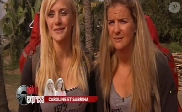 Caroline et Sabrina - Sixième étape de l'émission "Pékin Express 2014", diffusée le 21 mai sur M6