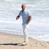 Vin Diesel sur le tournage de Fast & Furious 7 à Malibu, Los Angeles, le 20 mai 2014.