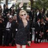 Sharon Stone (portant une robe Emilio Pucci) - Montée des marches du film "The Search" lors du 67e Festival du film de Cannes  le 21 mai 2014.