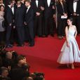  Marion Cotillard lors de la mont&eacute;e des marches du film L'homme qu'on aimait trop, 67e Festival de Cannes, le 21 mai 2014. 
