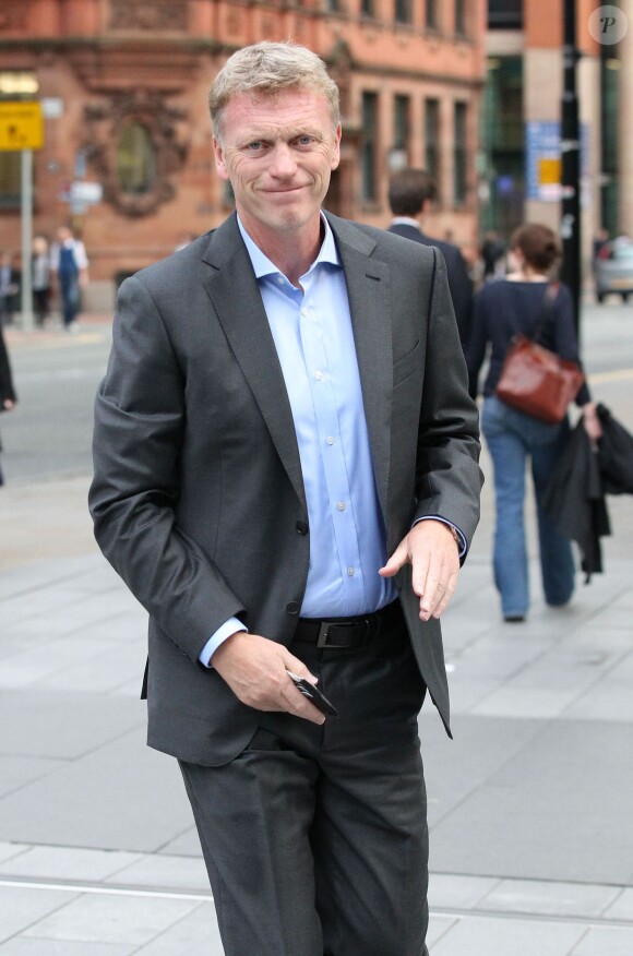 David Moyes à Manchester, le 20 août 2013. 