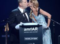 amfAR 2014 : Entre Vito et Harvey, la coquine Heidi Klum reine des baisers !