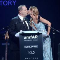 amfAR 2014 : Entre Vito et Harvey, la coquine Heidi Klum reine des baisers !
