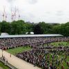 Photo prise le 21 mai 2014 dans le parc de Buckingham Palace pour la première garden party royale de l'année.
