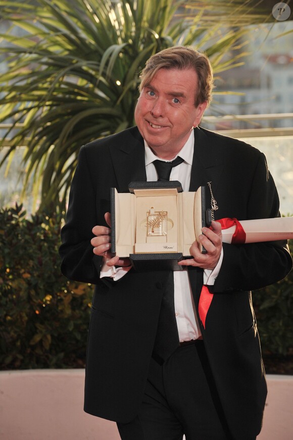Timothy Spall (Prix d'interprétation masculine) - Photocall de la remise des prix du 67e Festival du film de Cannes le 24 mai 2014.