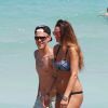 Martin Skrtel et sa belle épouse Barbora Lovasova à Miami Beach, le 23 mai 2014