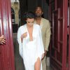 Kim Kardashian et Kanye West se rendent au château de Versailles, le 23 mai 2014.