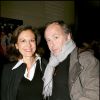 Anne Fontaine et Fabrice Luchini à Paris le 6 novembre 2006