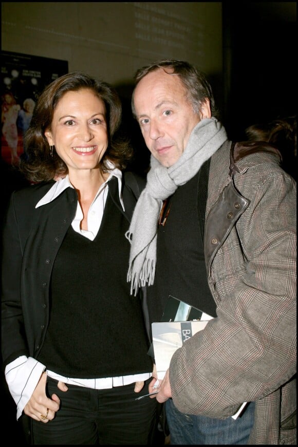 Anne Fontaine et Fabrice Luchini à Paris le 6 novembre 2006
